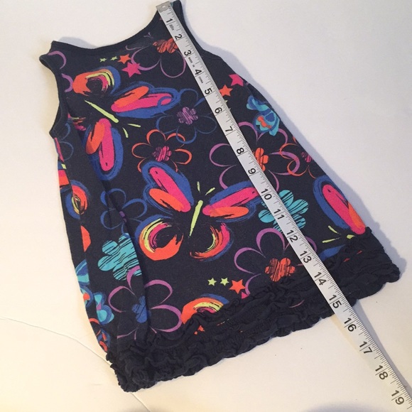 Circo navy blue butterfly dress size 12 mo… - Picture 7 of 8